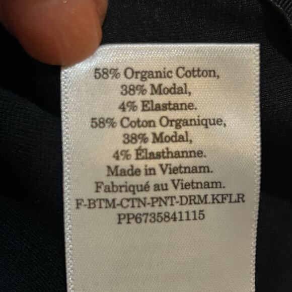 Everlane The Dream Pant Kick Flare Black Women Small NWT Knit Elevated Basic - Picture 15 of 15